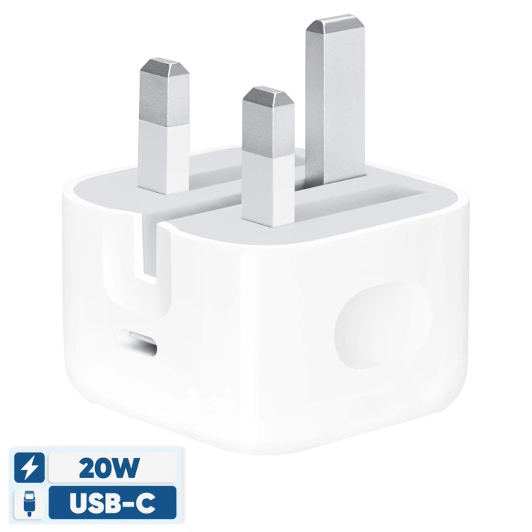 شارژر فست 20 وات اپل مدل B/A، دارای خروجی USB Type-Cصد درصد اصلی به شرط گارانتی