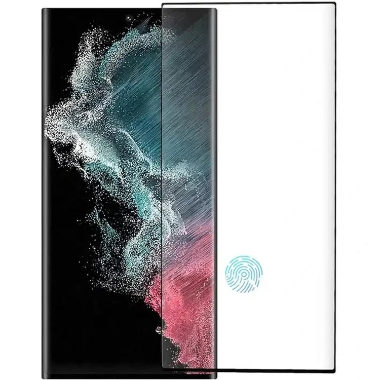 محافظ صفحه نمایش سامسونگ Galaxy S22 Ultra از نوع شیشه ای فول چسب