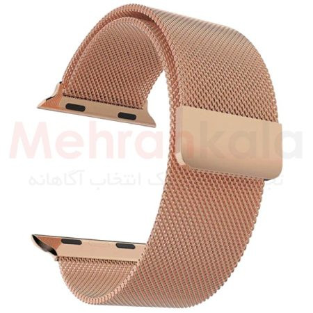 بند فلزی اپل واچ مدل میلانس Apple Watch Milanese Band 42/44/45/46/49mm