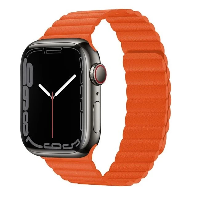بند چرمی مگنتی دو رو اپل واچ 42/44/45/46/49mm میلی متر ویوا مادرید Viva Madrid Cosmo Apple Watch 42/44/45/46/49mm Silicone Magnetic Strap