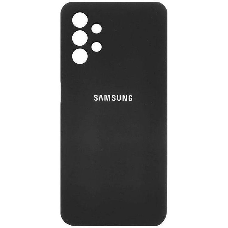 قاب گوشی Galaxy A13 4G / Galaxy A04S سامسونگ سیلیکونی پاک کنی اورجینال داخل پارچه ای محافظ لنزدار