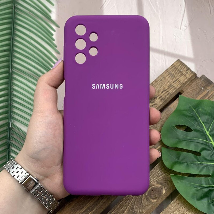 قاب گوشی Galaxy A13 4G / Galaxy A04S سامسونگ سیلیکونی پاک کنی اورجینال داخل پارچه ای محافظ لنزدار