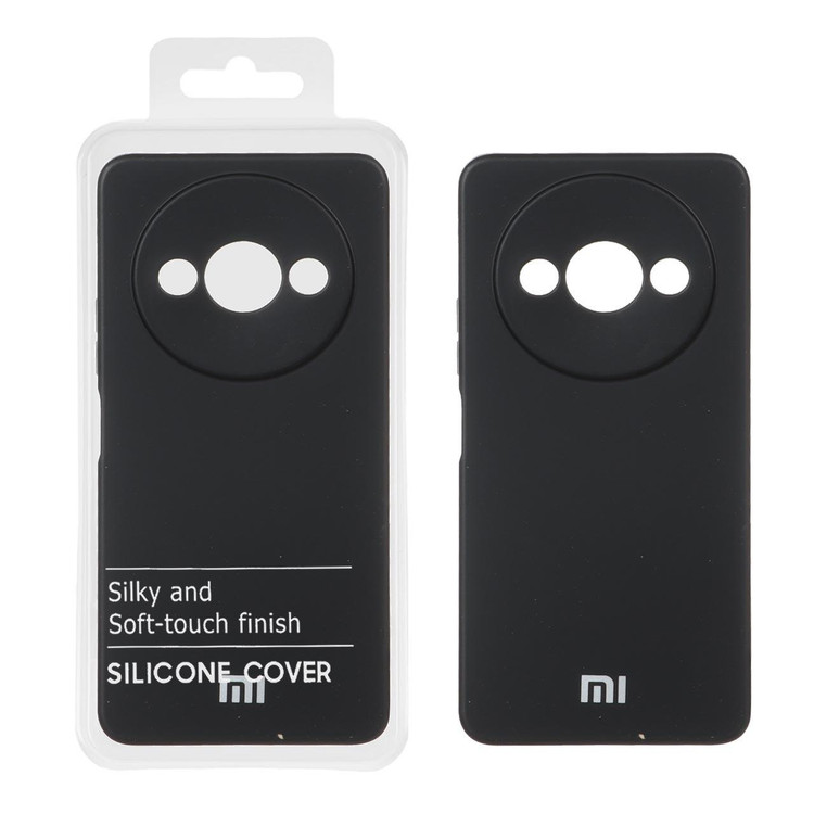 قاب سیلیکون شیائومی Redmi A3 مشکی