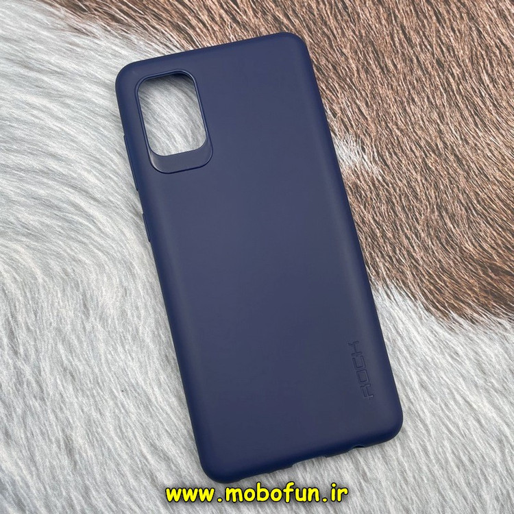 قاب گوشی Galaxy A31 سامسونگ طرح ژله ای اورجینال راک ROCK سرمه ای