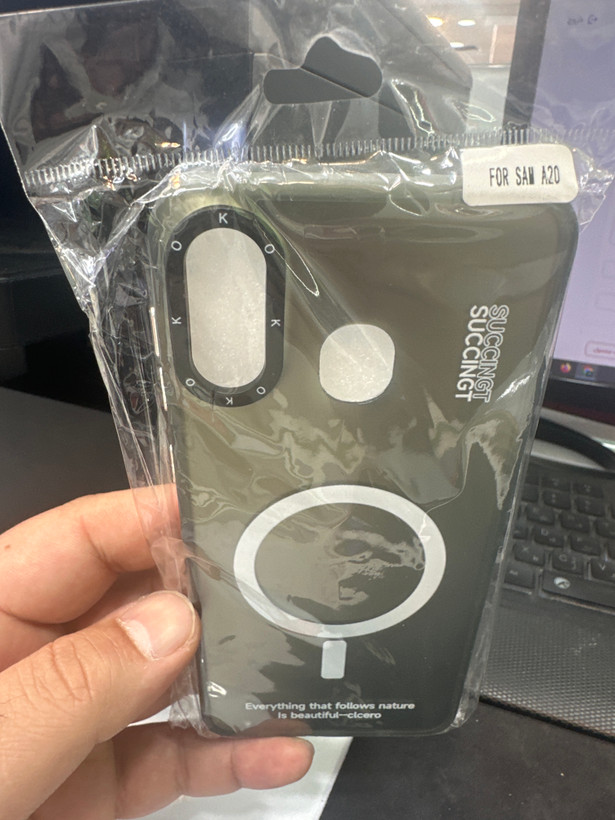 خریدقاب SO COOL طرح مگ سیف لنز مناسب برای گوشی سامسونگ a20