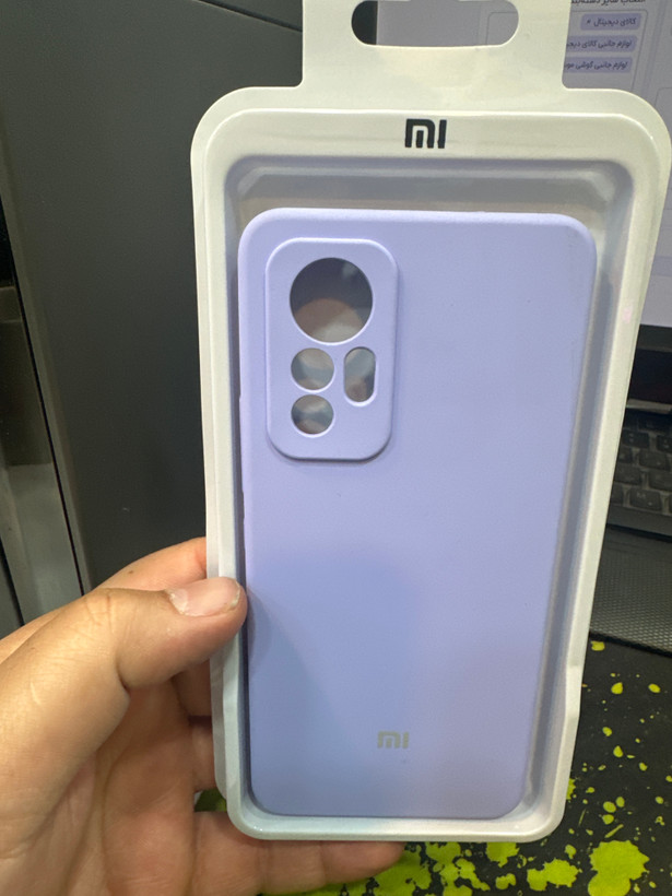 کاور بادیگارد مدل سیلیکونی مناسب برای گوشی موبایل شیائومی Mi 12 Lite