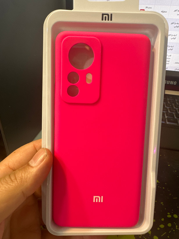 کاور خونه قاب مدل سیلیکونی مناسب برای گوشی موبایل شیائومی mi 12s Pro/mi 12 Pro