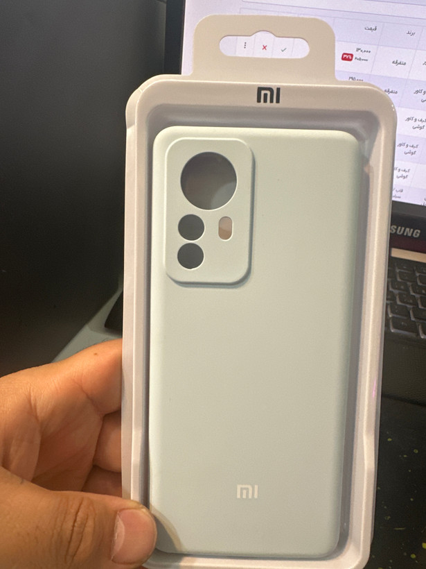 کاور خونه قاب مدل سیلیکونی مناسب برای گوشی موبایل شیائومی mi 12s Pro/mi 12 Pro