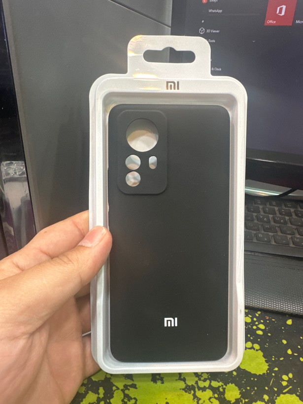 کاور قاب مدل سیلیکونی All مناسب برای گوشی موبایل شیائومی Mi 12 Pro \ Mi 12s Pro رنگ مشکی