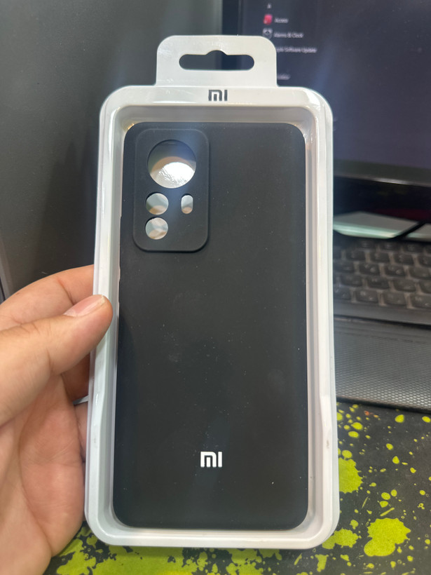 کاور قاب مدل سیلیکونی All مناسب برای گوشی موبایل شیائومی Mi 12 Pro \ Mi 12s Pro رنگ مشکی