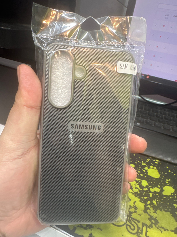 کاور بادی قاب مدل Fiber Carbon2-A 36 مناسب برای گوشی موبایل سامسونگ Galaxy A36 / A56