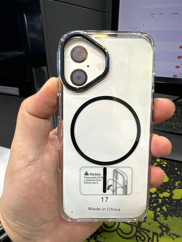 قاب/کاور مدل مگ سیف مناسب برای گوشی موبایل اپل iPhone 17 نرمال