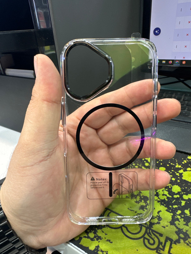 قاب/کاور مدل مگ سیف مناسب برای گوشی موبایل اپل iPhone 17 نرمال