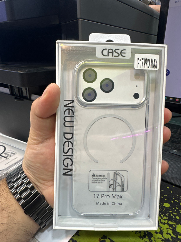 قاب/کاور مدل مگ سیف مناسب برای گوشی موبایل اپل iPhone 17 Pro Max