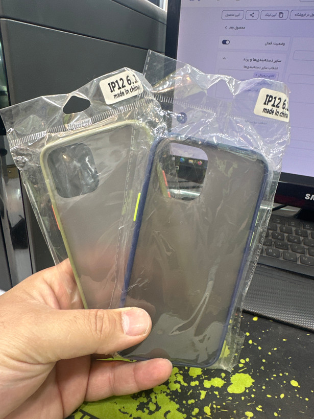 قاب /کاور مدل پشت مات مناسب برای گوشی موبایل اپل IPHONE 12 بدون محافظ لنز