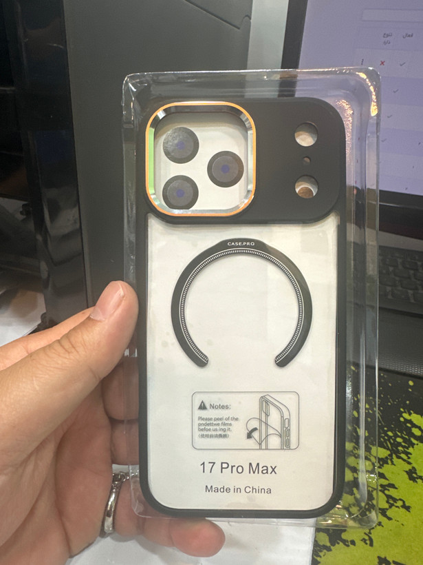 کاور/قاب مدل مگ سیف مناسب برای گوشی موبایل اپل iPhone 17 Pro Max