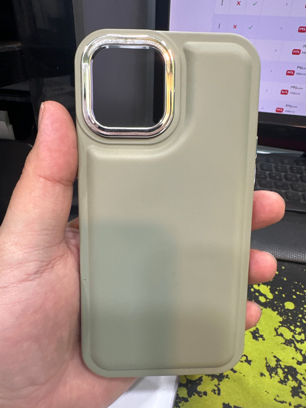 کاور مدل سیلیکونی محافظ لنز فلزی مناسب برای گوشی موبایل اپل iphone 13 pro