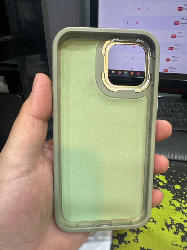 کاور مدل سیلیکونی محافظ لنز فلزی مناسب برای گوشی موبایل اپل iphone 13 pro
