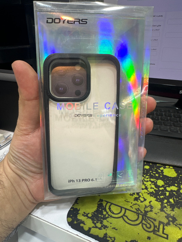 کاور دویرز مدل دور بامپر مناسب برای گوشی موبایل اپل iphone 13 pro