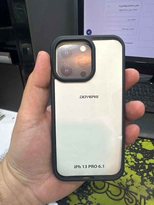 کاور دویرز مدل دور بامپر مناسب برای گوشی موبایل اپل iphone 13 pro