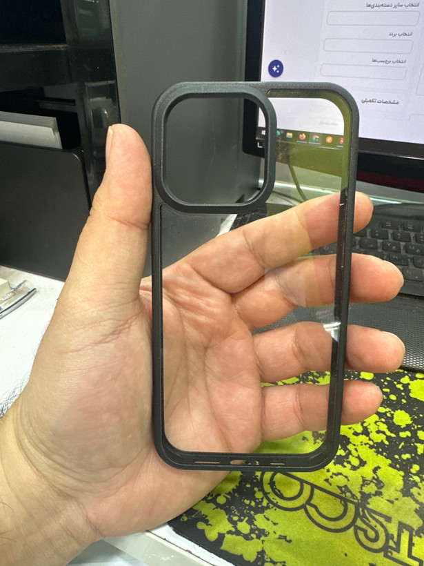 کاور دویرز مدل دور بامپر مناسب برای گوشی موبایل اپل iphone 13 pro