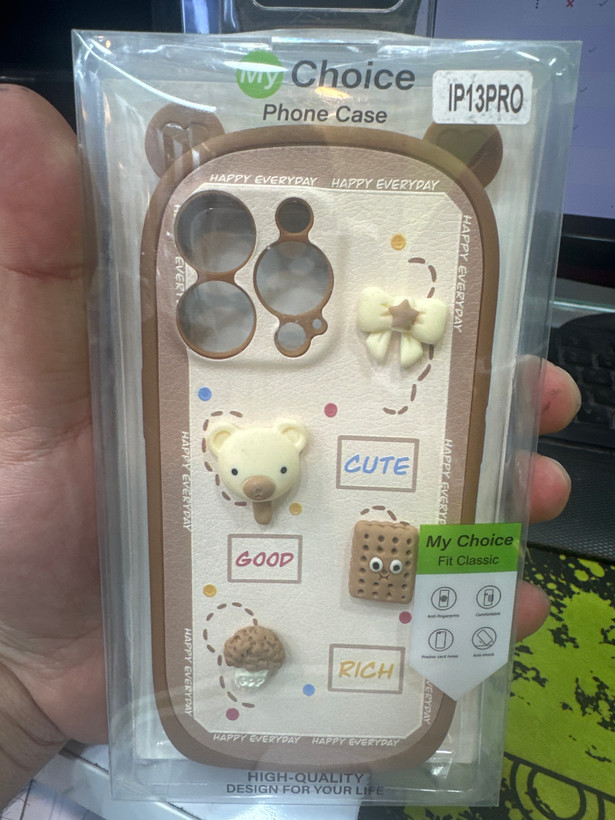 قاب/کاور مدل عروسکی استیج مناسب برای گوشی موبایل اپل iPhone 13 Pro
