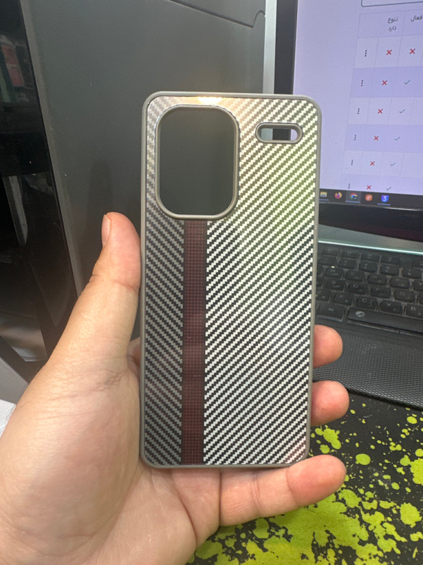 کاور طرح کربنی مناسب برای گوشی موبایل شیائومی Redmi Note 13 Pro Plus
