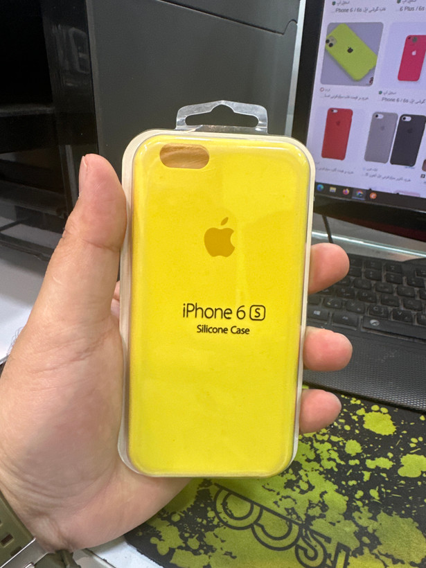کاور مدل سیلیکونی مناسب برای گوشی موبایل اپل Iphone 6s / 6
