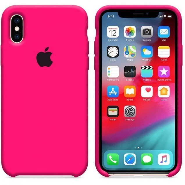 قاب سیلیکونی اورجینال Iphone X / XS - زرد ( پک اصلی)