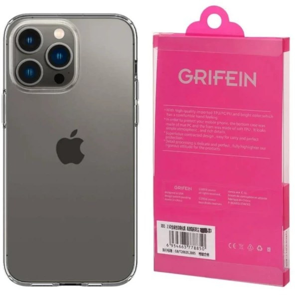 کاور گریفین مدل Transparent مناسب برای گوشی موبایل اپل iphone 14 Pro