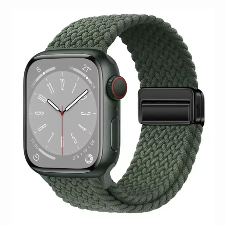 بند کنفی مگنتی اپل واچ و ساعت سایزهای 38 / 40 / 41 میلی متری Apple Watch Magnetic Nylon Braided