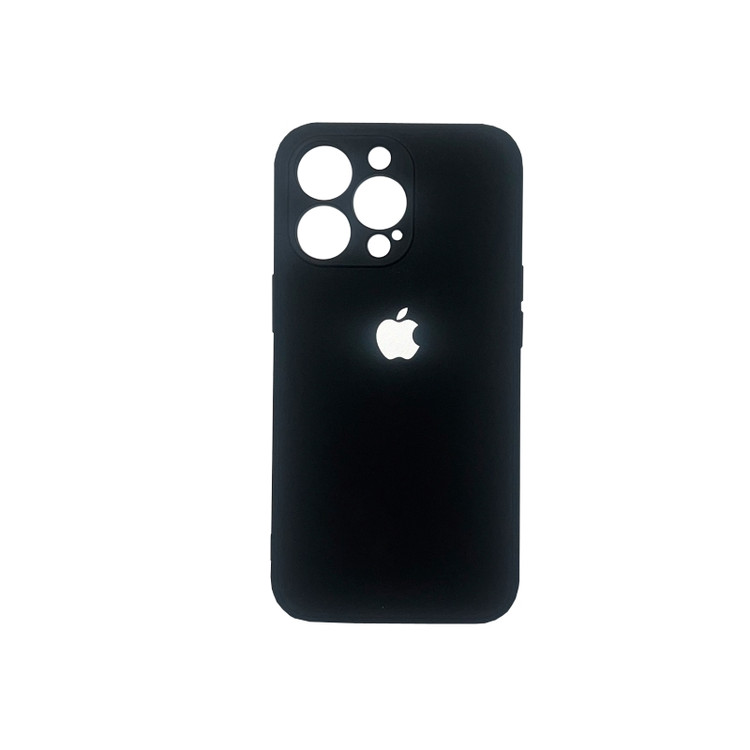 قاب گوشی iPhone 13 Pro Max آیفون سیلیکونی پاک کنی اورجینال داخل پارچه ای محافظ لنز دار