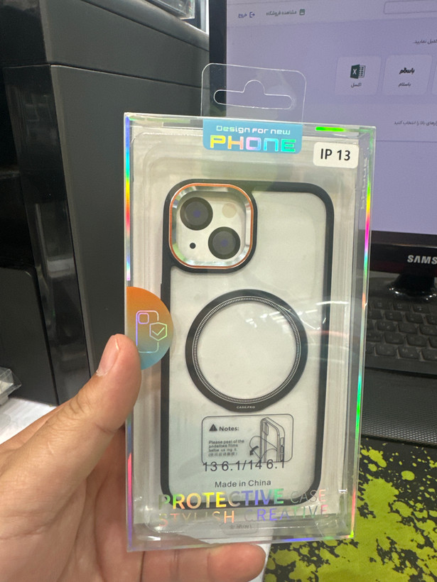 کاور /قاب مناسب برای گوشی موبایل اپل Iphone 13/14 ایفون نرمال
