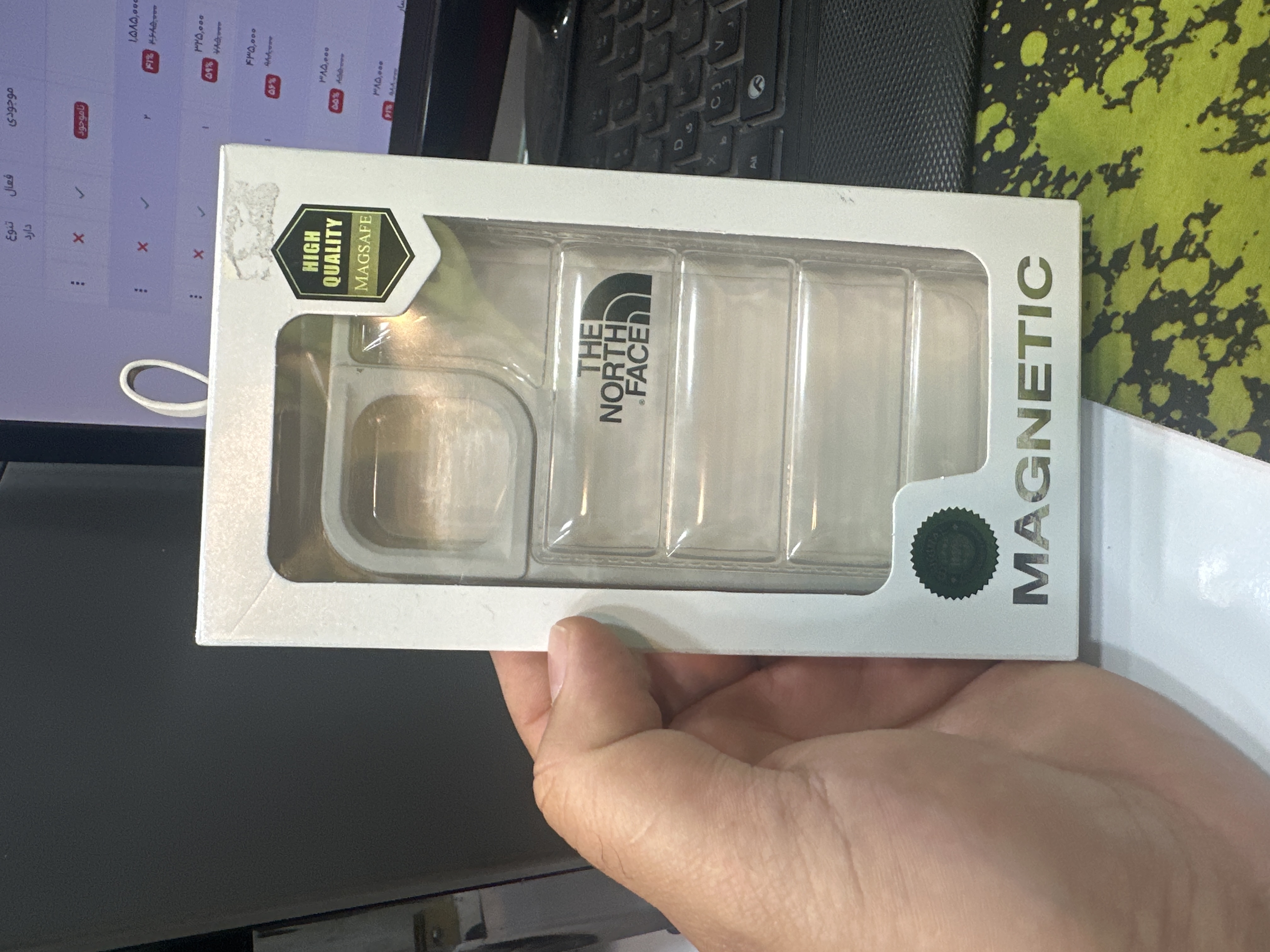کاور کیس تیفای مدل THE NORTH FACE مناسب برای گوشی موبایل اپل iphone 13