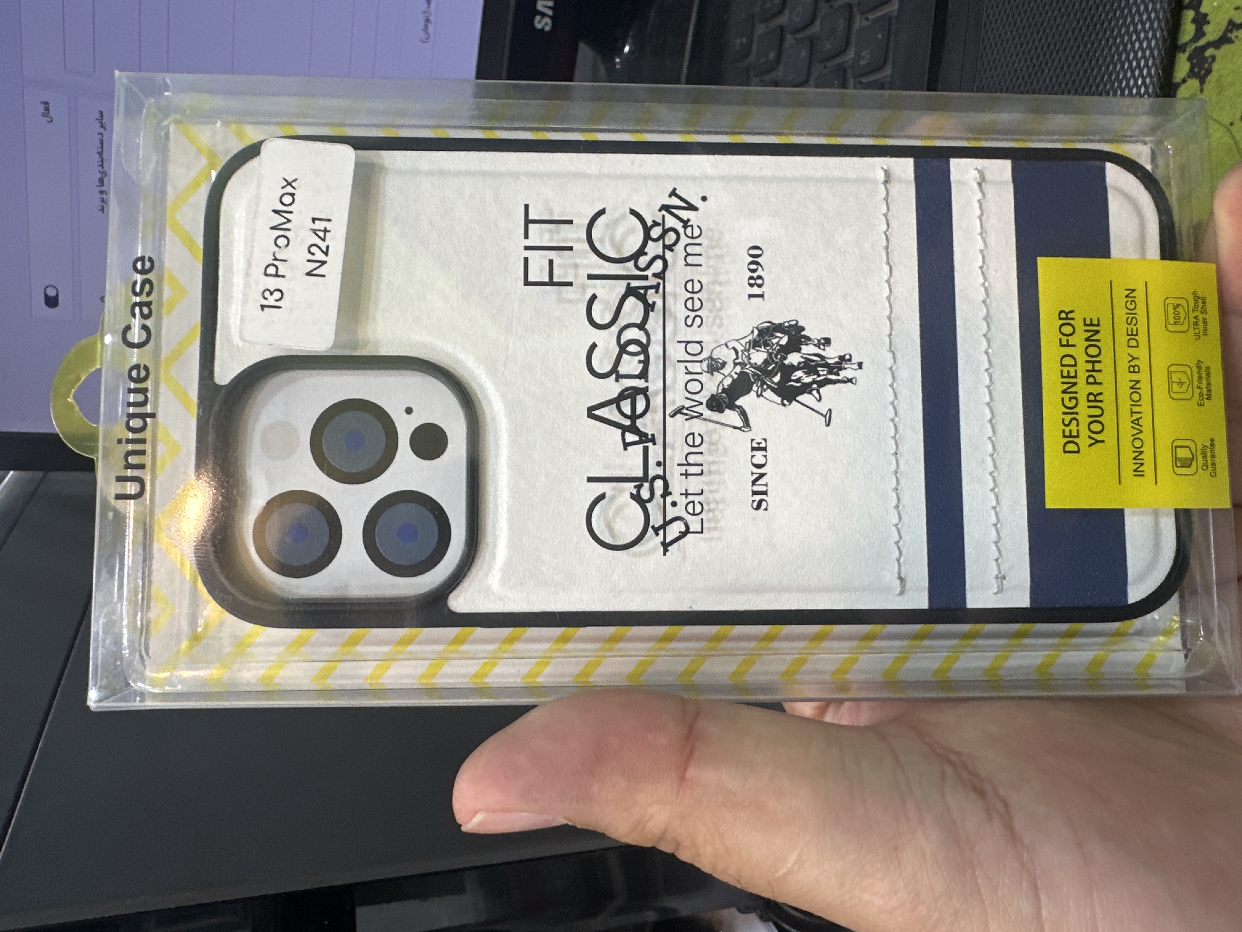 قاب/کاور  مناسب برای گوشی موبایل اپل IPHONE 13 PROMAXبرند پلو,