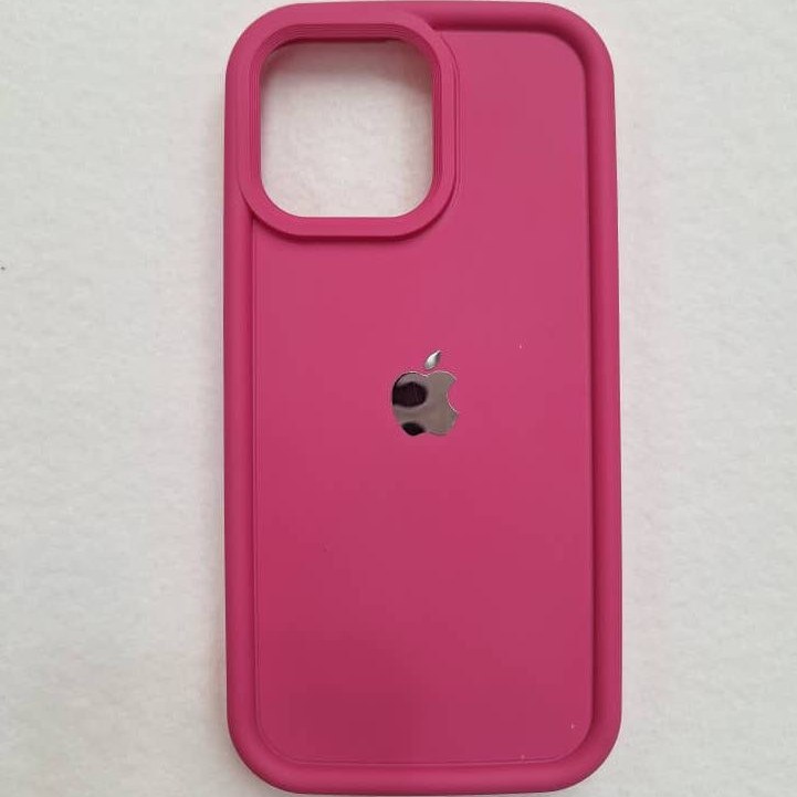 کاور گوشی موبایل آیفون 13 پرومکس iPhone13Promax مدل سالید - سولید Solid رنگ صورتی سرخابی