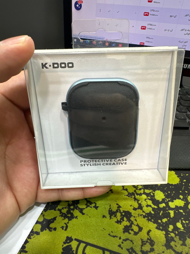 کاور کی-دوو مدل CRASHGUARD مناسب برای کیس اپل ایرپاد 1/2 - آبی