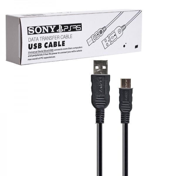 کابل شارژ دسته بازی PS5 تایپ سی سونی (SONY) طول 1.8 متر  اورجینال اصلی