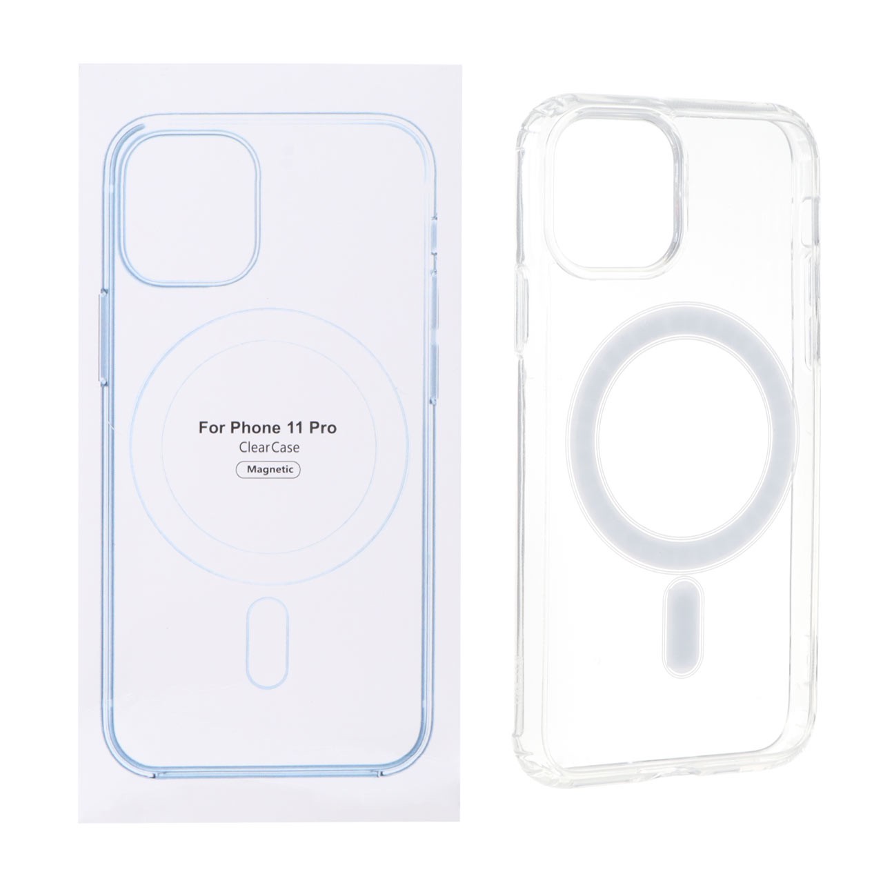 قاب کاور گوشی آیفون 11 پرو / iphone 11 pro مدل شفاف مگ سیف ساده - Clear Case