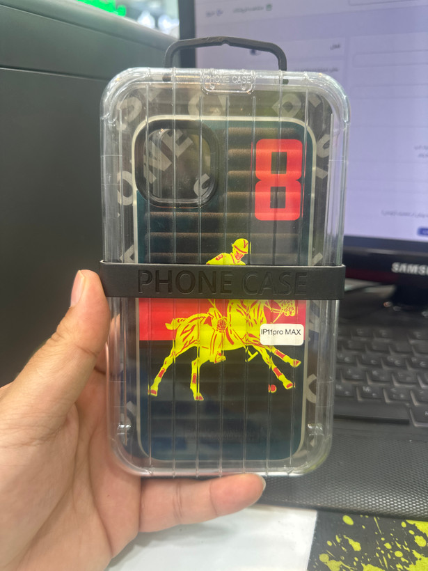 قاب گوشی iPhone 11 Pro Max آیفون طرح یانگ کیت RainBow ضد ضربه Phone Case طرح polo