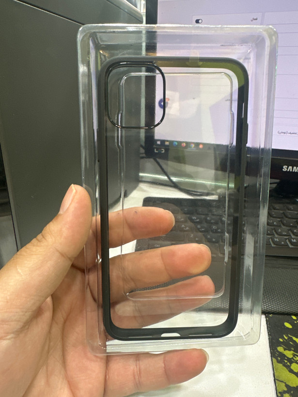 کاور مدل ژله ای اورجینال Magic Mask Q Seriesمناسب برای گوشی موبایل اپل 11PRO MAX