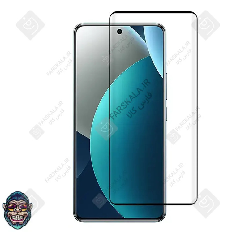 گلس تمام چسب شیائومی Note 15 Pro 4G تمام شیشه