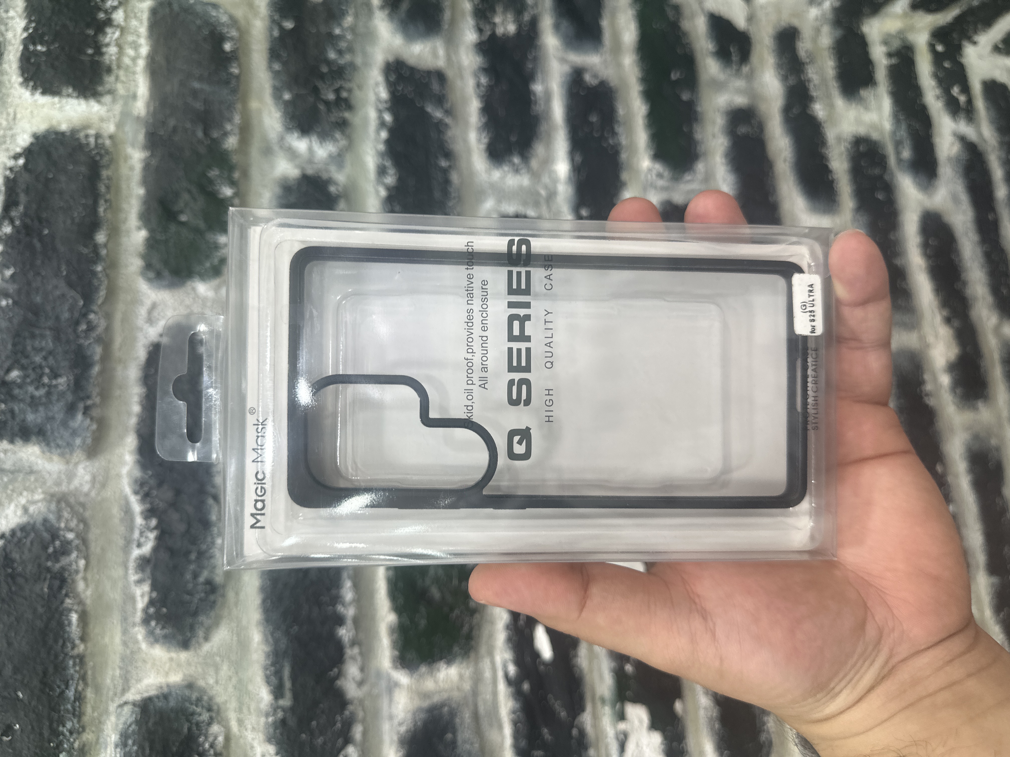 کاور/قاب سامسونگ مناسب برای گوشی موبایل سامسونگ Galaxy S25 Ultra برند QSERIES