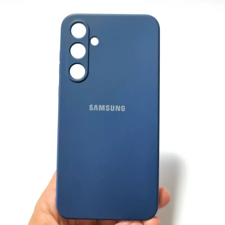 قاب سیلیکونی اصلی S23+ رنگ سرمه ای/Samsung Galaxy S23 Plus
