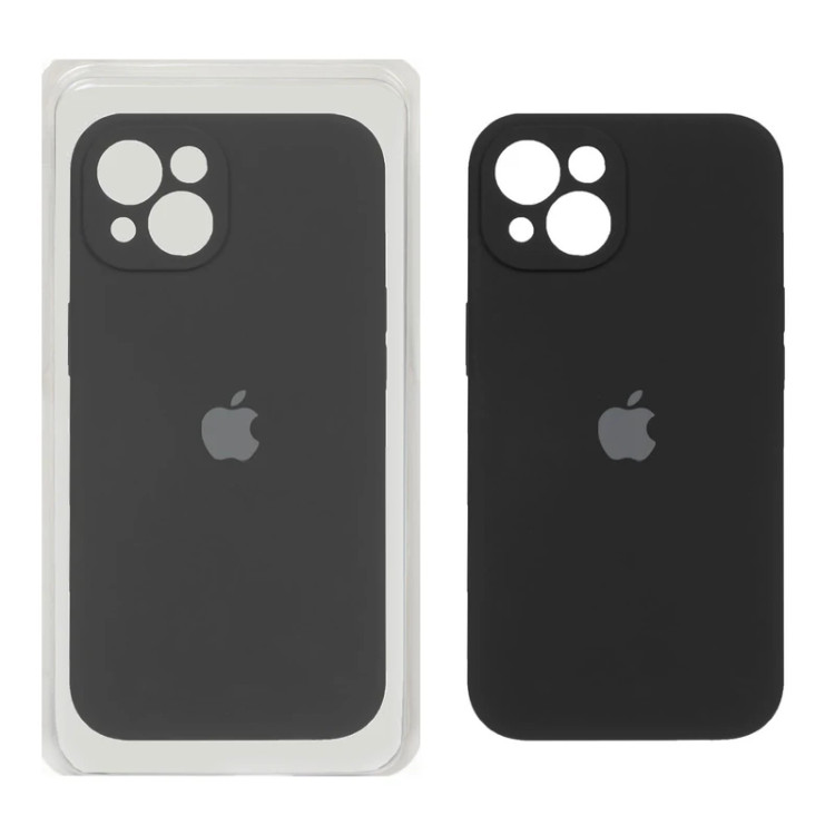قاب کاور گوشی آیفون 13 - 14 نرمال / iphone 13 - 14 normal مدل سیلیکونی پاک کنی اورجینال محافظ لنز دار رنگ یشمی
