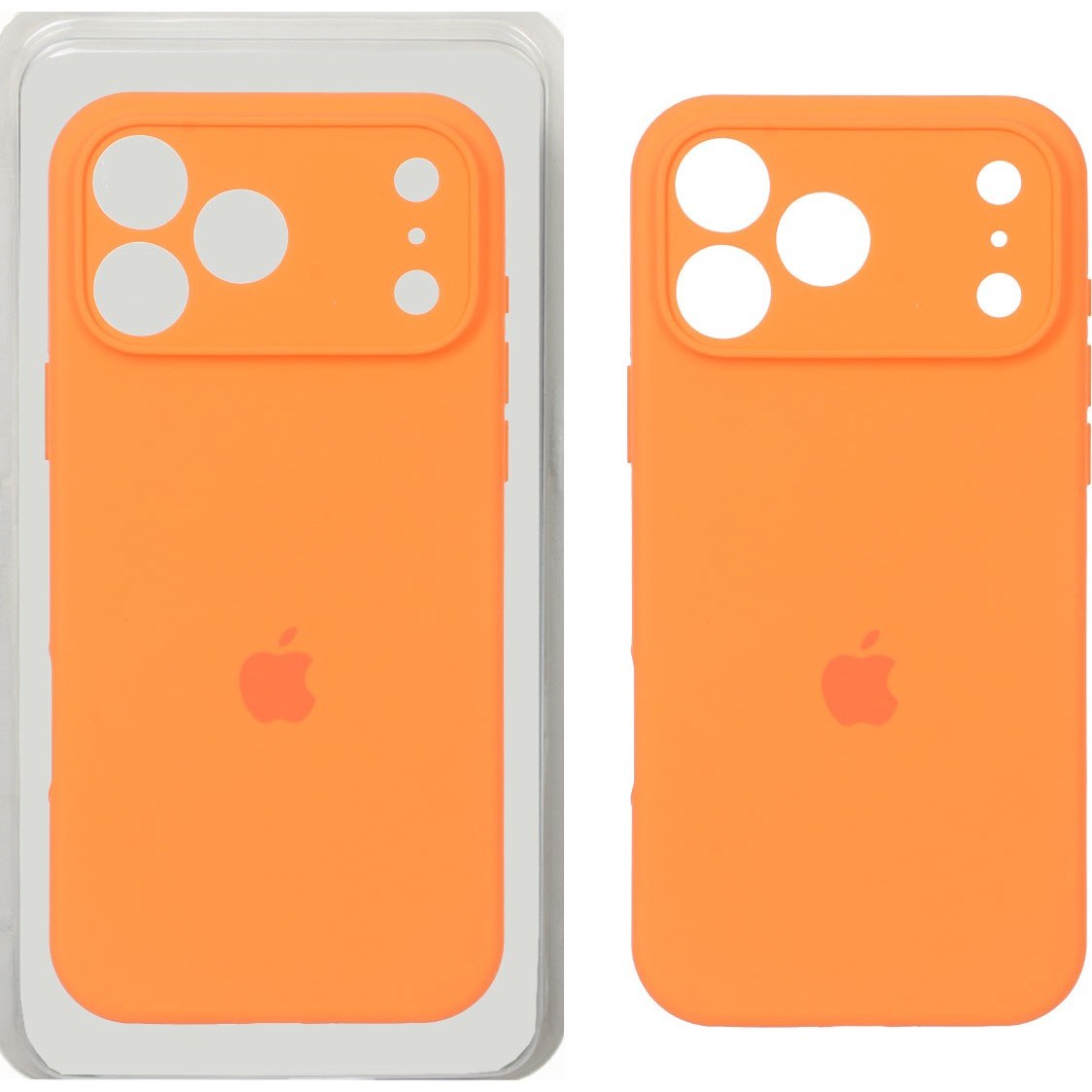 قاب گوشی آیفون 17 پرو مکس / iphone 17 pro max مدل سیلیکونی پاک کنی اورجینال داخل پارچه ای محافظ لنز دار