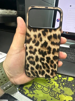 قاب گوشی آیفون 17 پرو / iphone 17 pro مدل طرح دار پلنگی