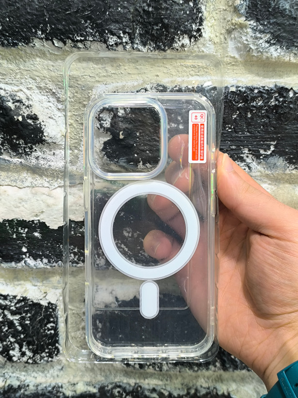 قاب کاور گوشی آیفون 16 پرو / iphone 16 pro مدل پشت شفاف مگ سیف - Claer Case