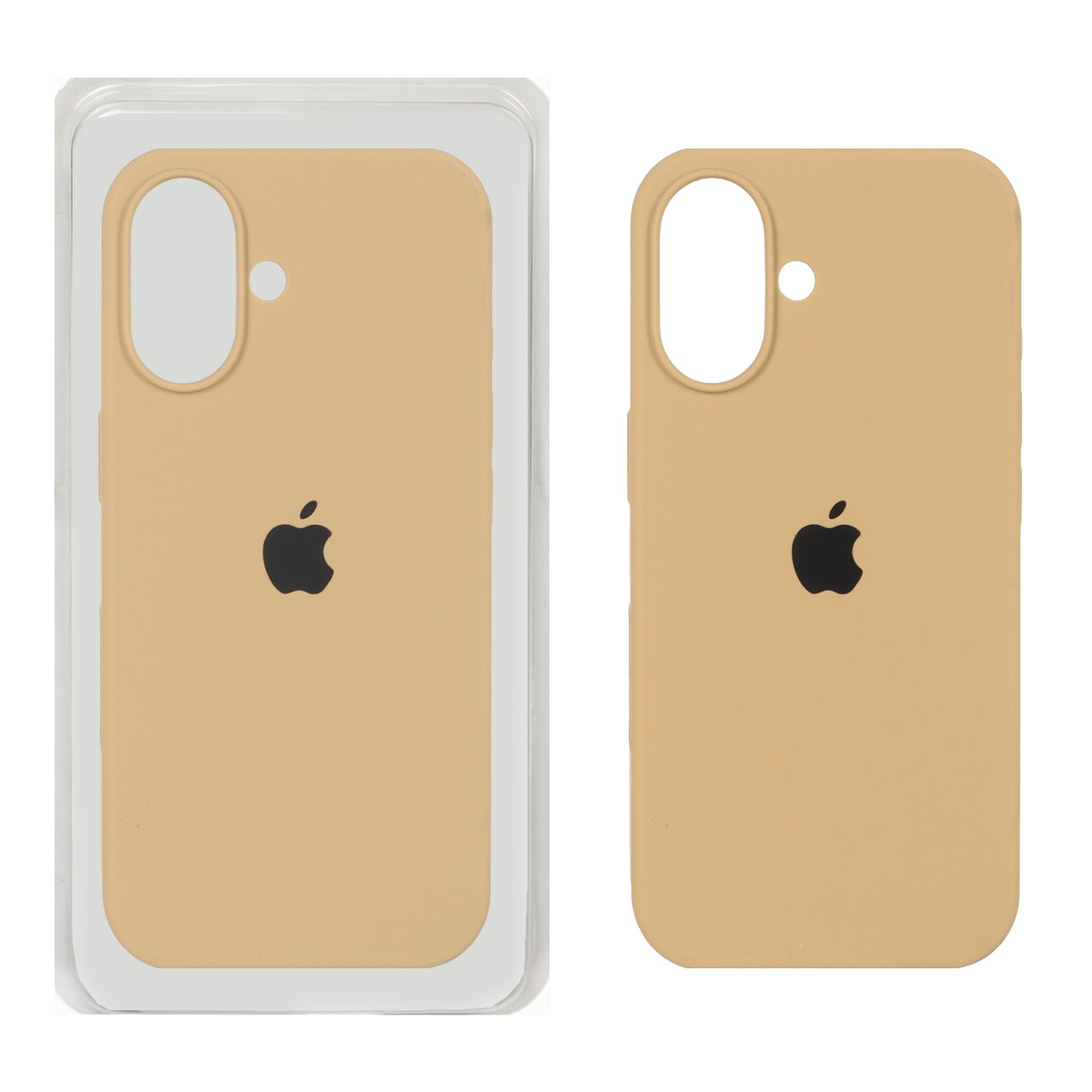 قاب کاور گوشی آیفون 16 نرمال / iphone 16 normal  مدل سیلیکونی پاک کنی اورجینال داخل پارچه ای محافظ لنز دار