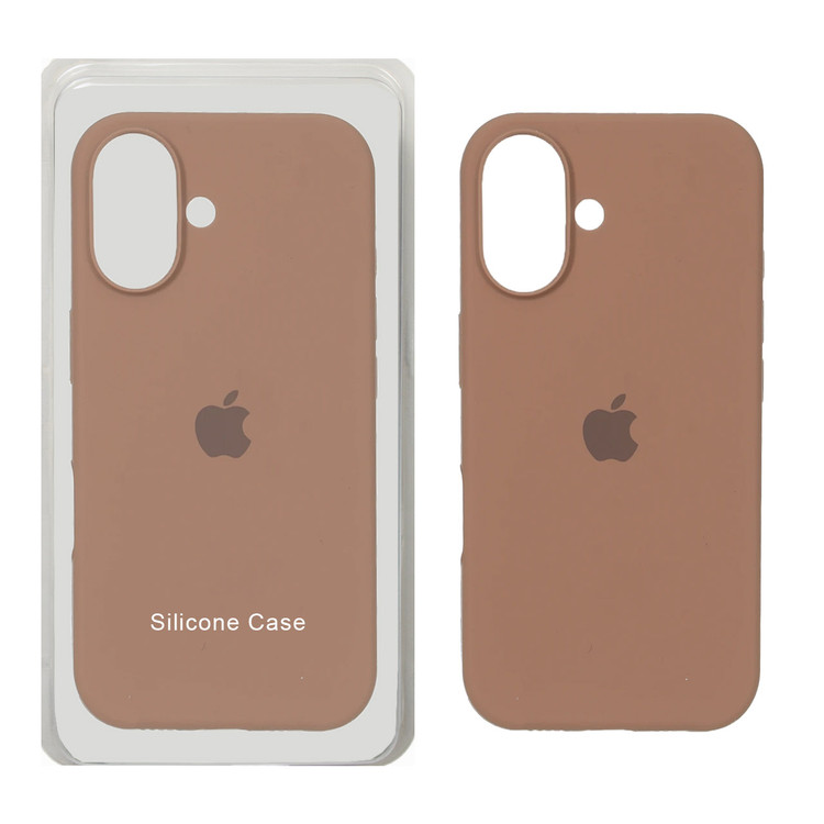 قاب کاور گوشی آیفون 16 نرمال / iphone 16 normal مدل سیلیکونی پاک کنی اورجینال داخل پارچه ای محافظ لنز دار